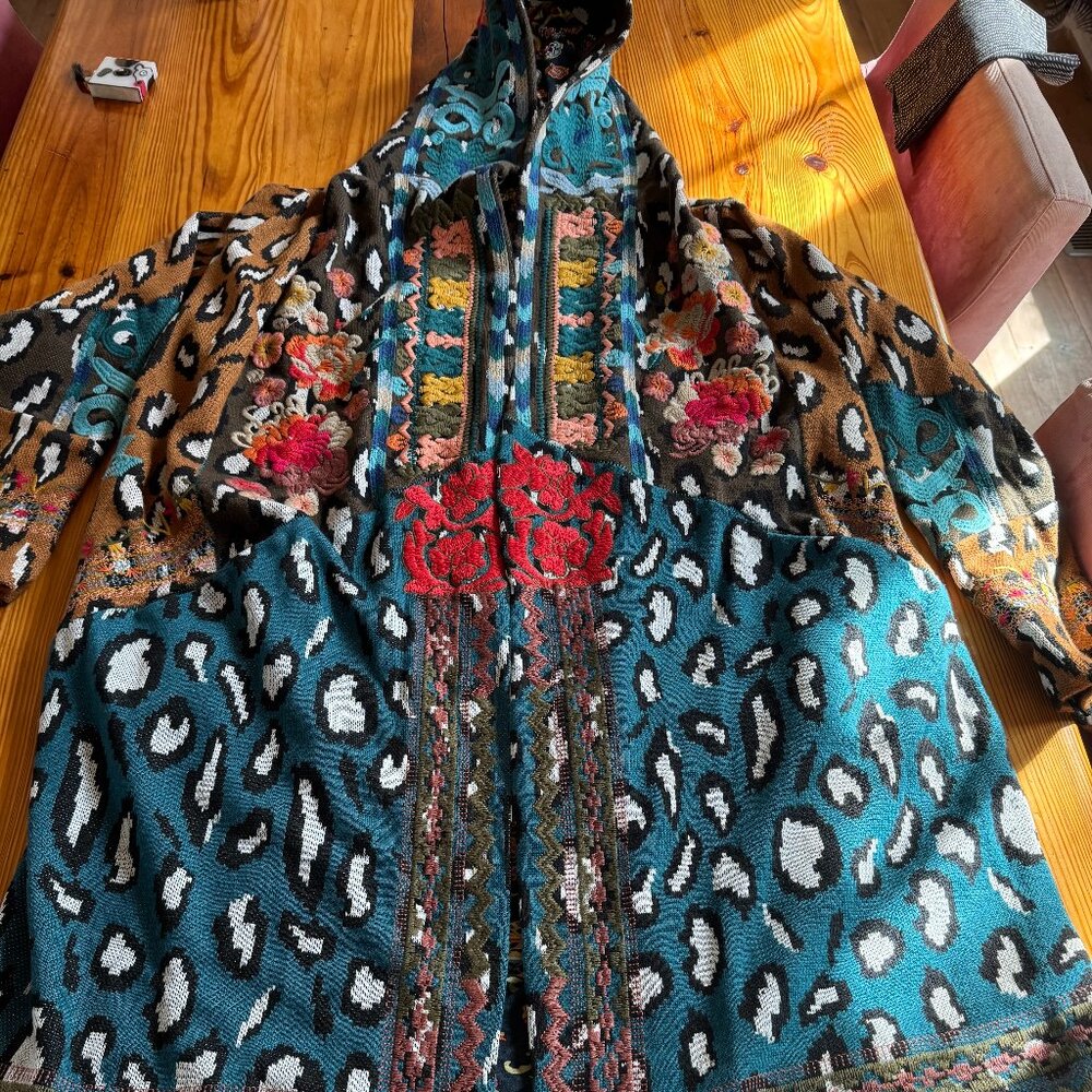 Johnny Was Knit Cardigan Women's Size Large